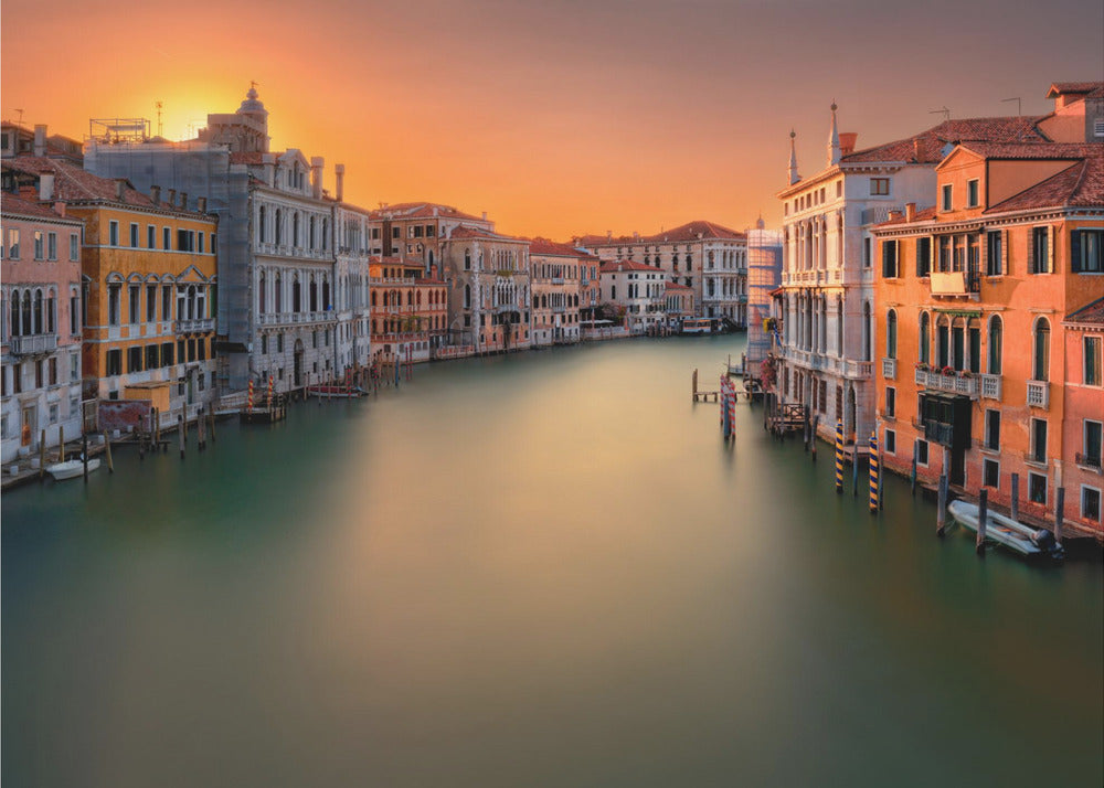 Sunset in Venice - Poster / Art Print