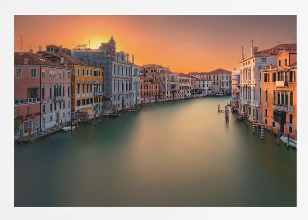 Sunset in Venice - Poster / Art Print