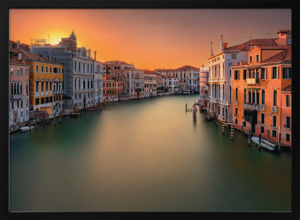 Sunset in Venice - Poster / Art Print