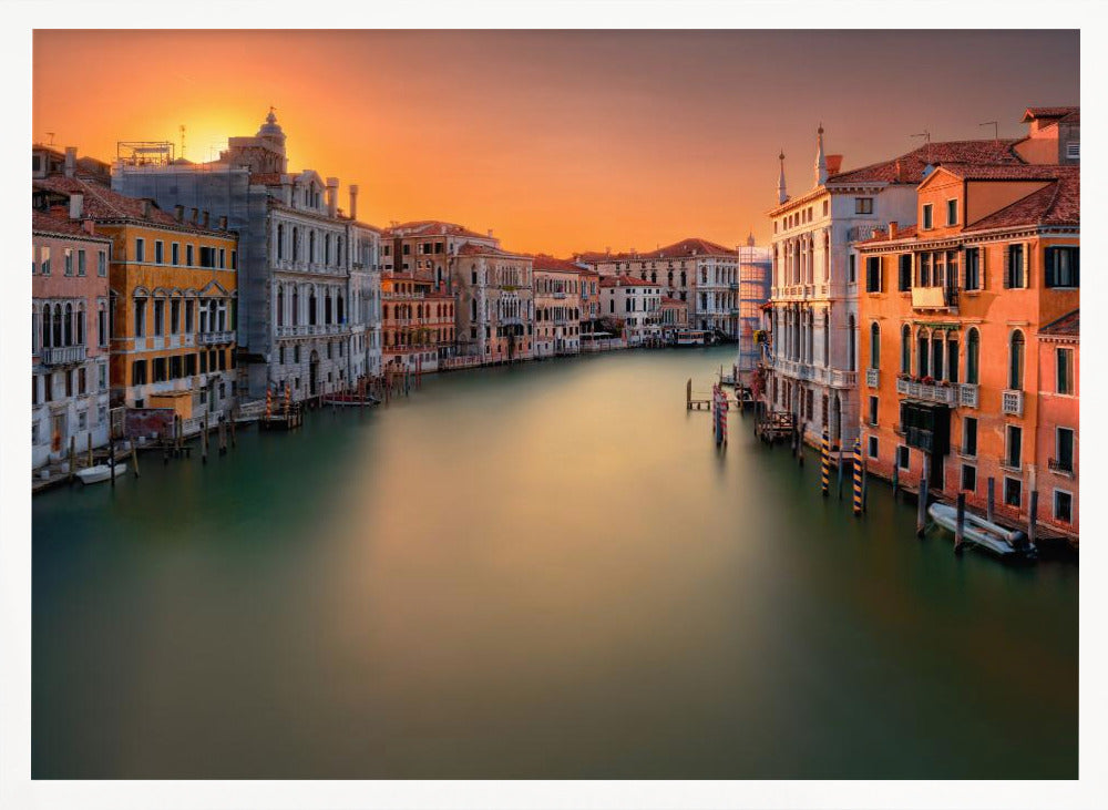 Sunset in Venice - Poster / Art Print