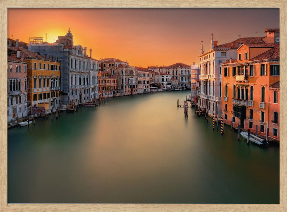 Sunset in Venice - Poster / Art Print