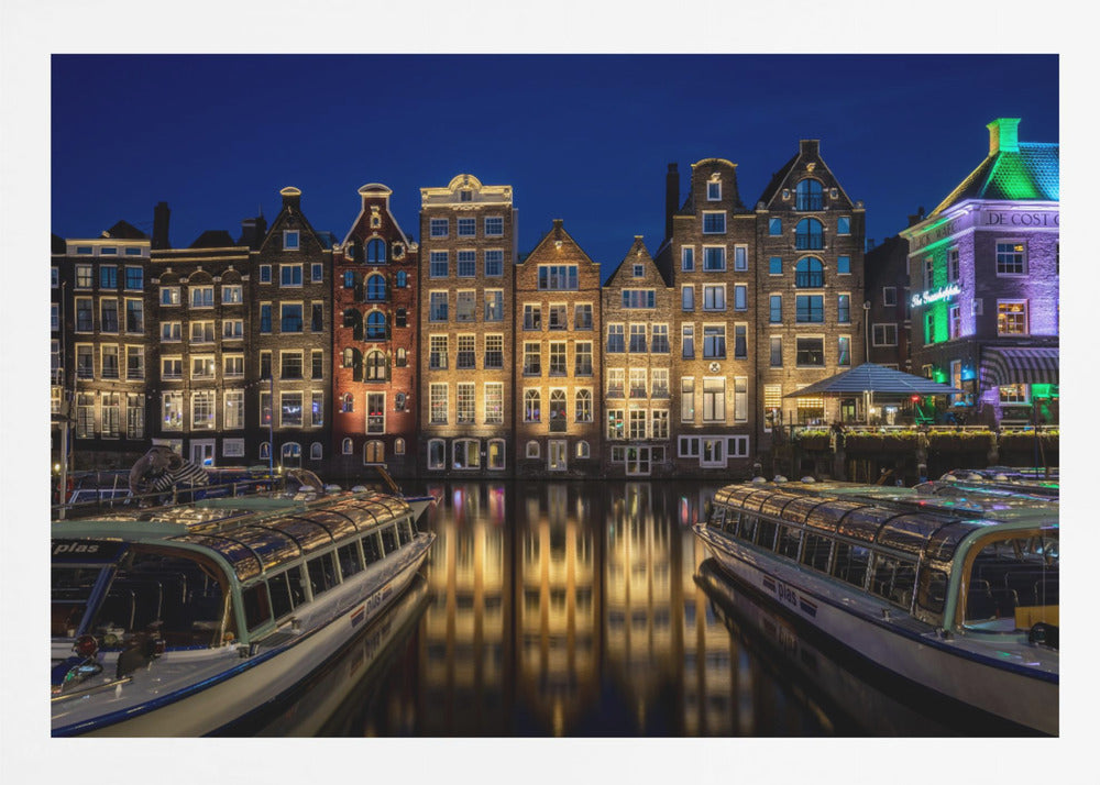 Damrak Amsterdam - Poster / Art Print