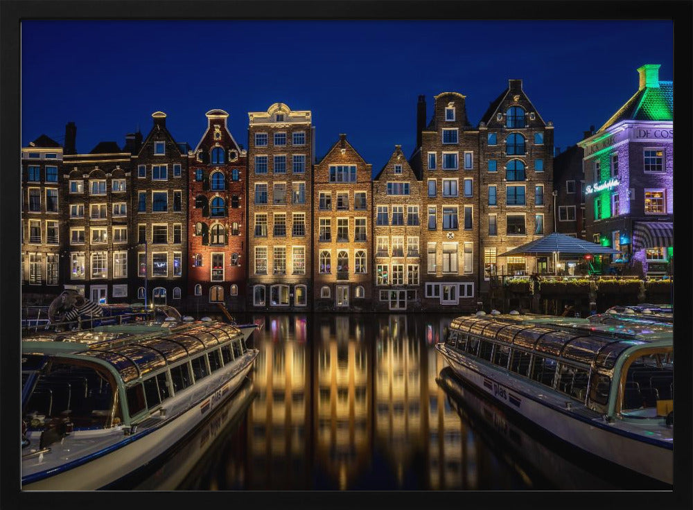 Damrak Amsterdam - Poster / Art Print