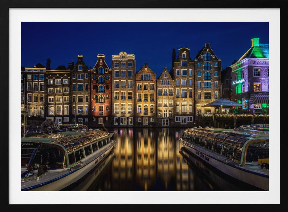 Damrak Amsterdam - Poster / Art Print