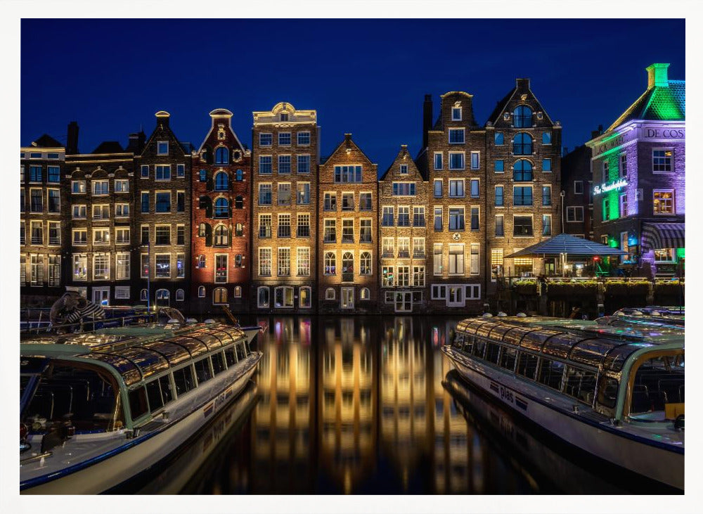 Damrak Amsterdam - Poster / Art Print