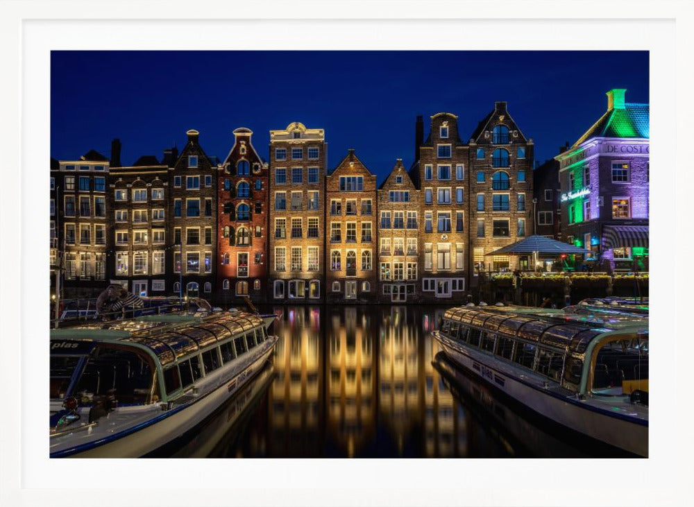 Damrak Amsterdam - Poster / Art Print