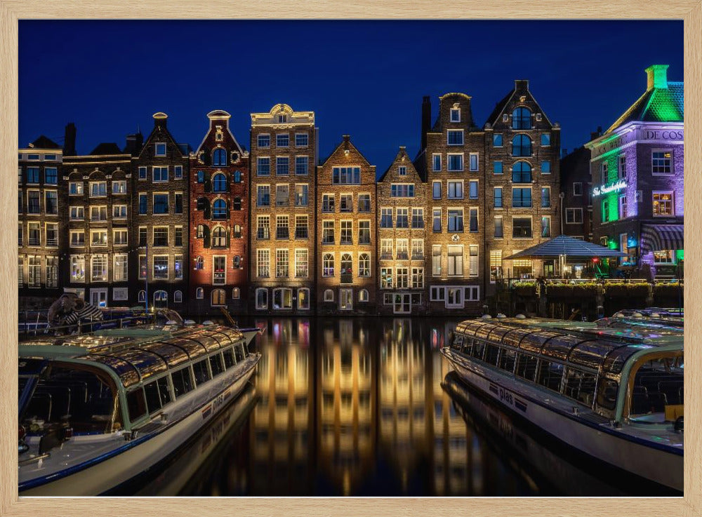 Damrak Amsterdam - Poster / Art Print