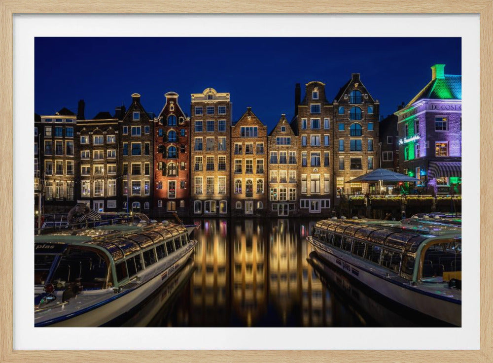Damrak Amsterdam - Poster / Art Print
