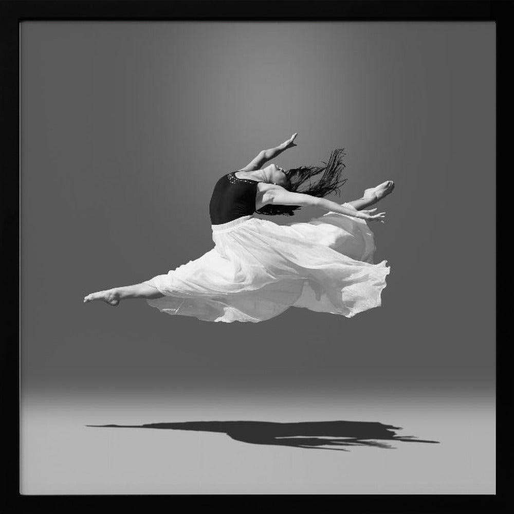 Jumping in air - Poster / Art Print