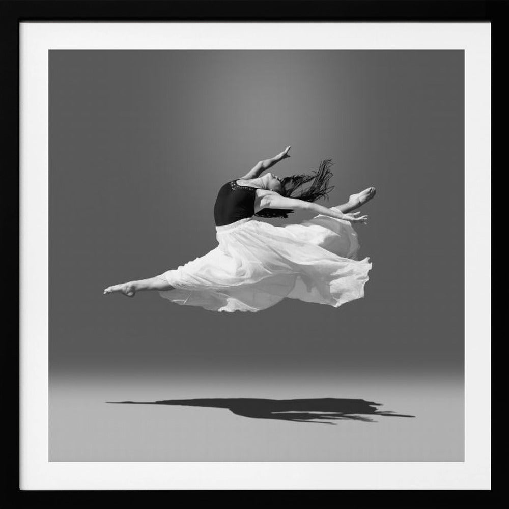 Jumping in air - Poster / Art Print