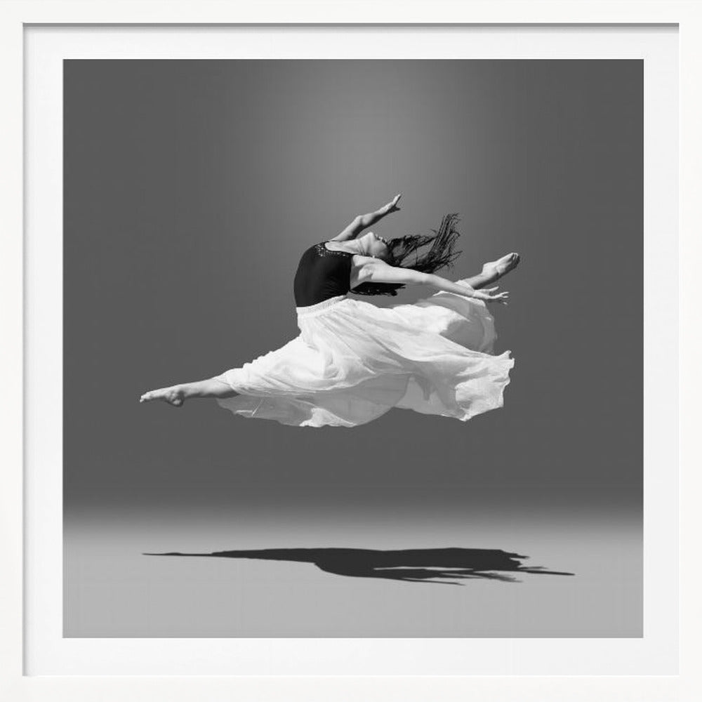 Jumping in air - Poster / Art Print