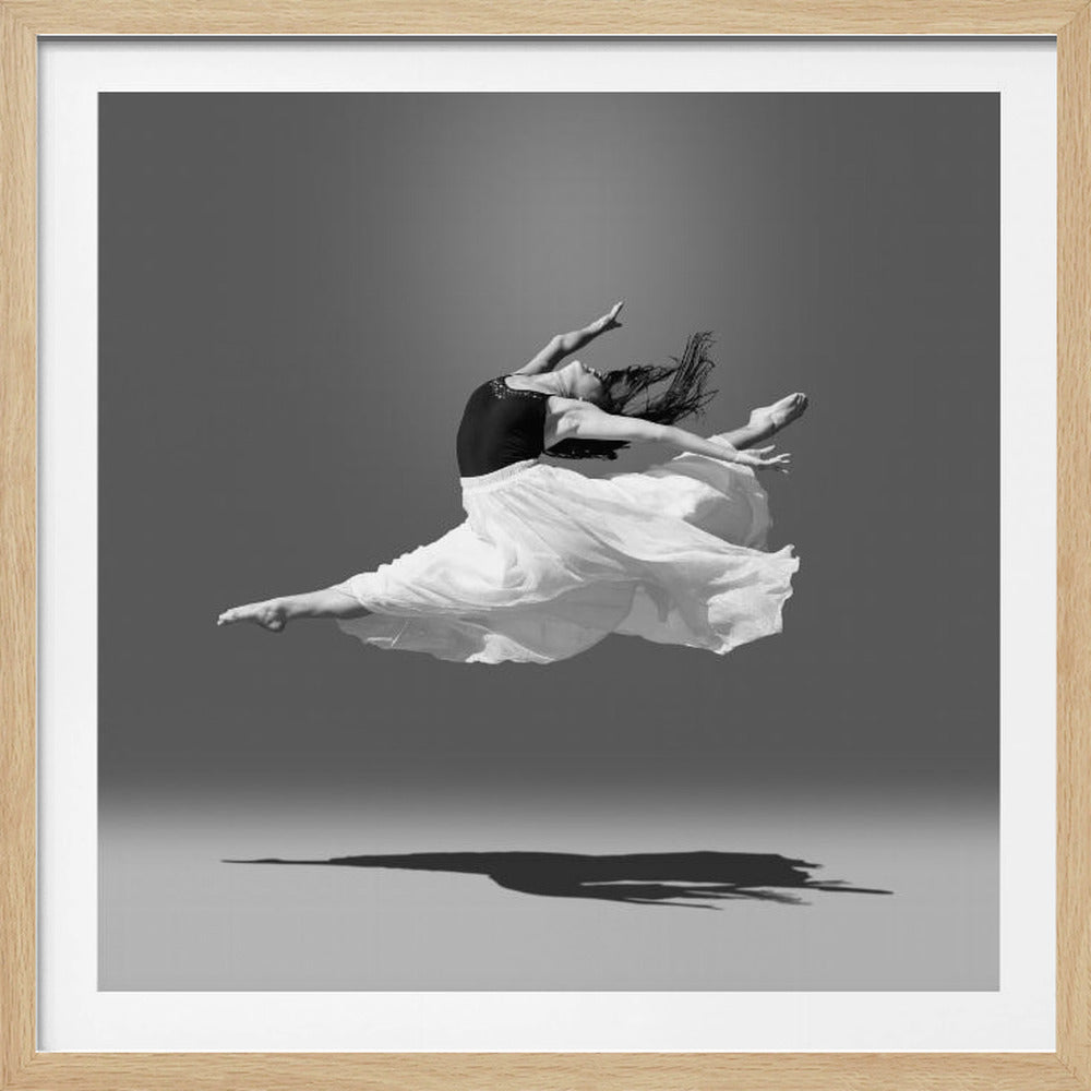 Jumping in air - Poster / Art Print