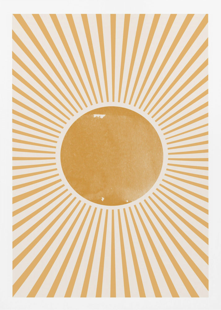 Boho Sun - Poster / Art Print