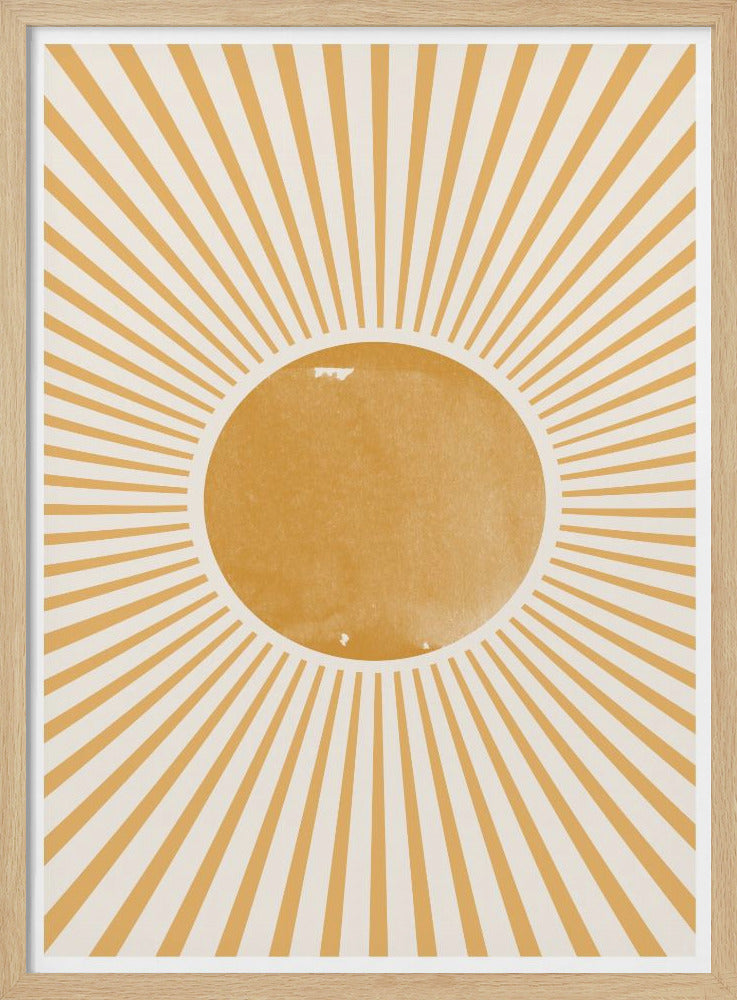 Boho Sun - Poster / Art Print