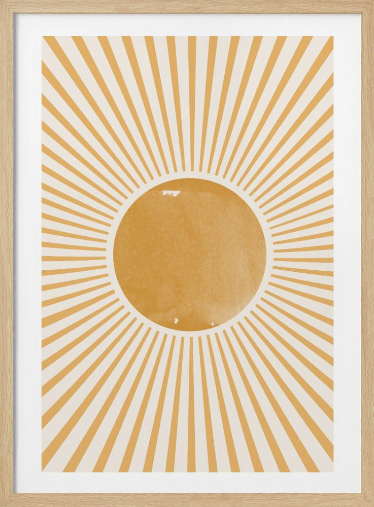 Boho Sun - Poster / Art Print