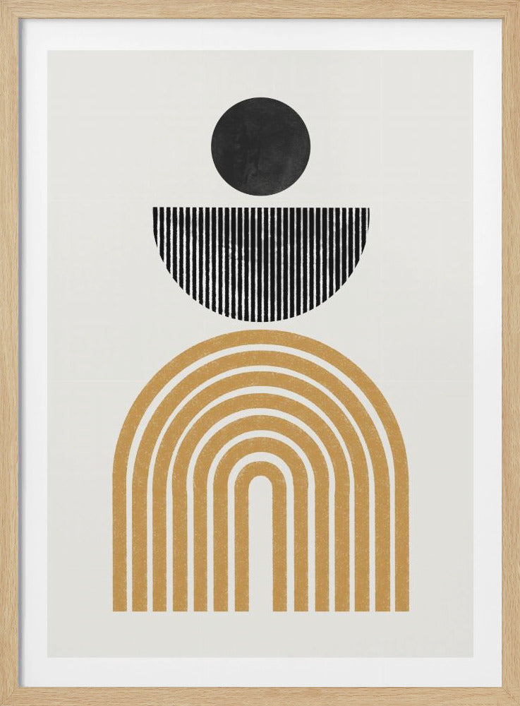 Midcentury Composition - Poster / Art Print