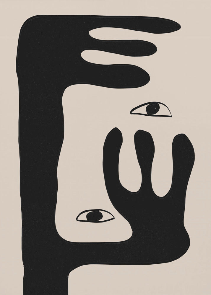 Abstract Face No2. - Posters / Art Prints