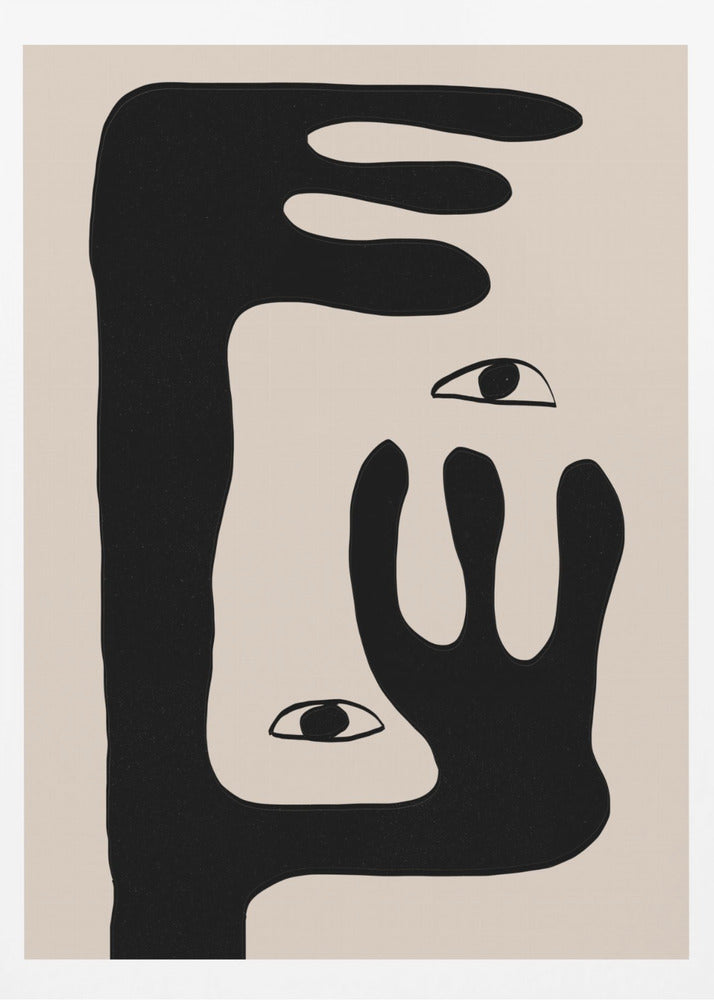 Abstract Face No2. - Posters / Art Prints