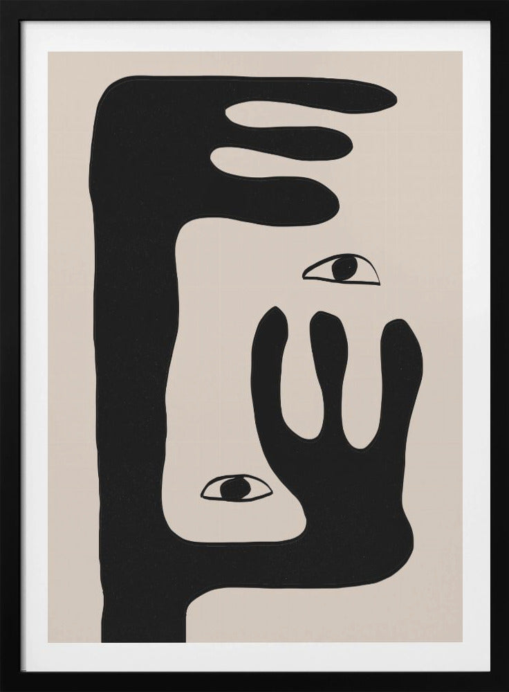 Abstract Face No2. - Posters / Art Prints