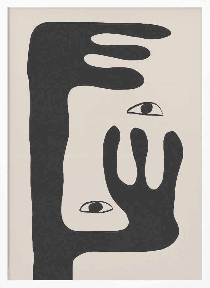 Abstract Face No2. - Posters / Art Prints