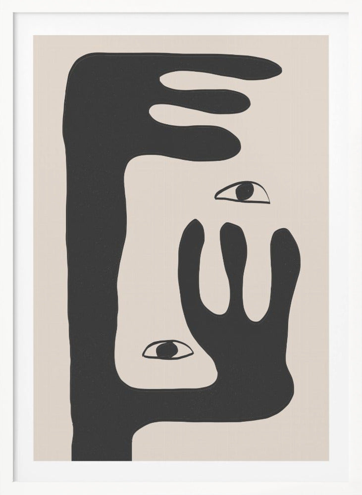 Abstract Face No2. - Posters / Art Prints