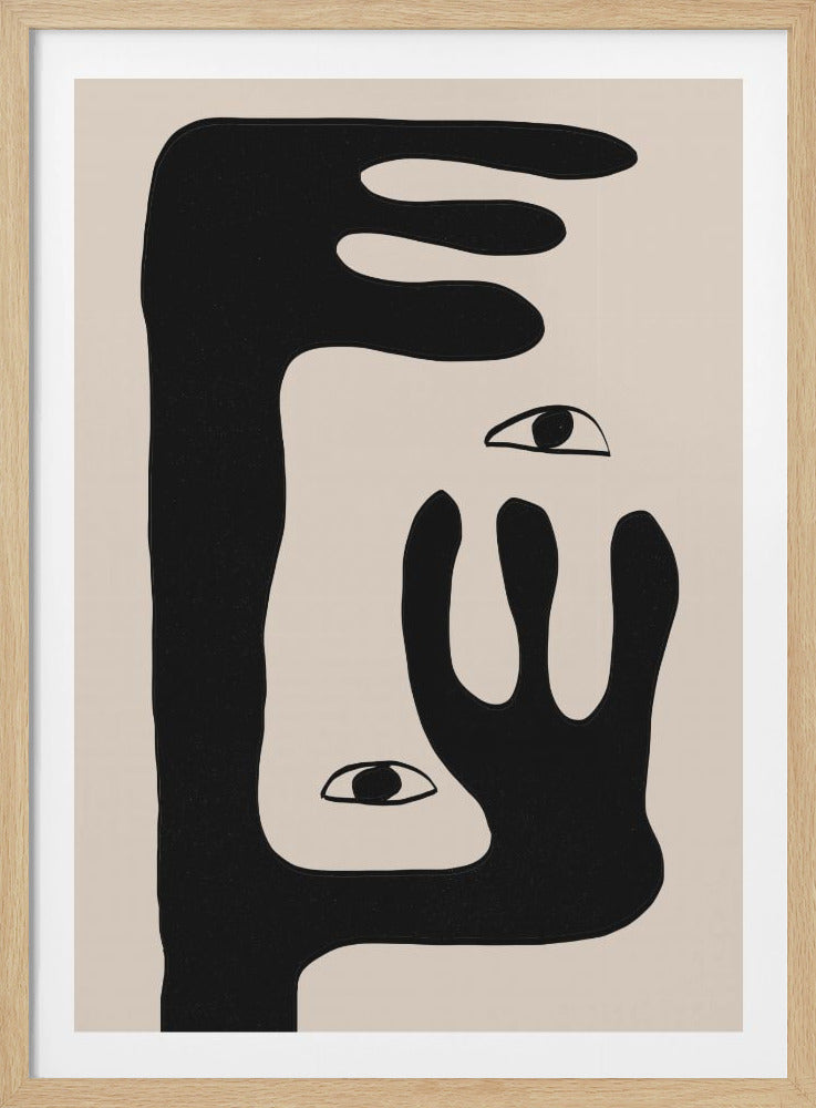 Abstract Face No2. - Posters / Art Prints