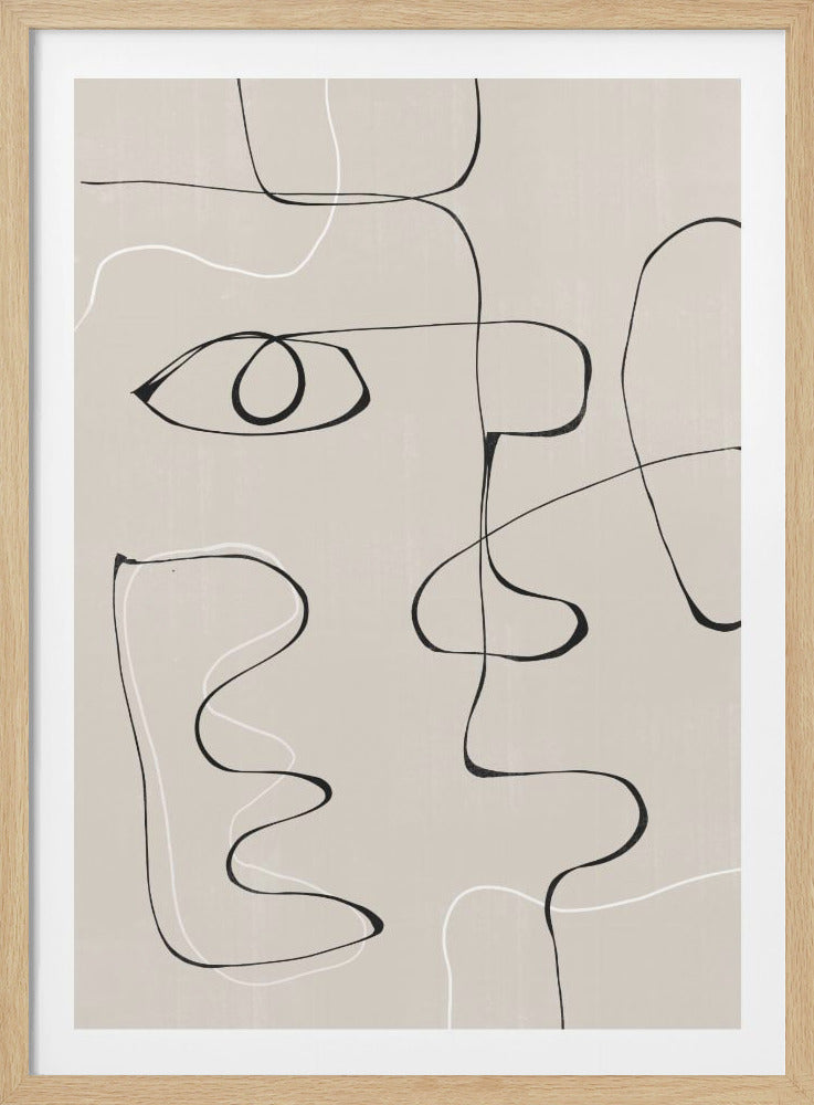 Abstract Face No2. - Posters / Art Prints