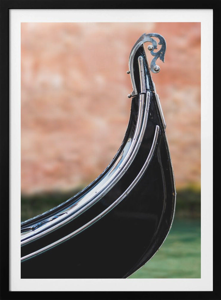 The bow of the gondola - Poster / Art Print