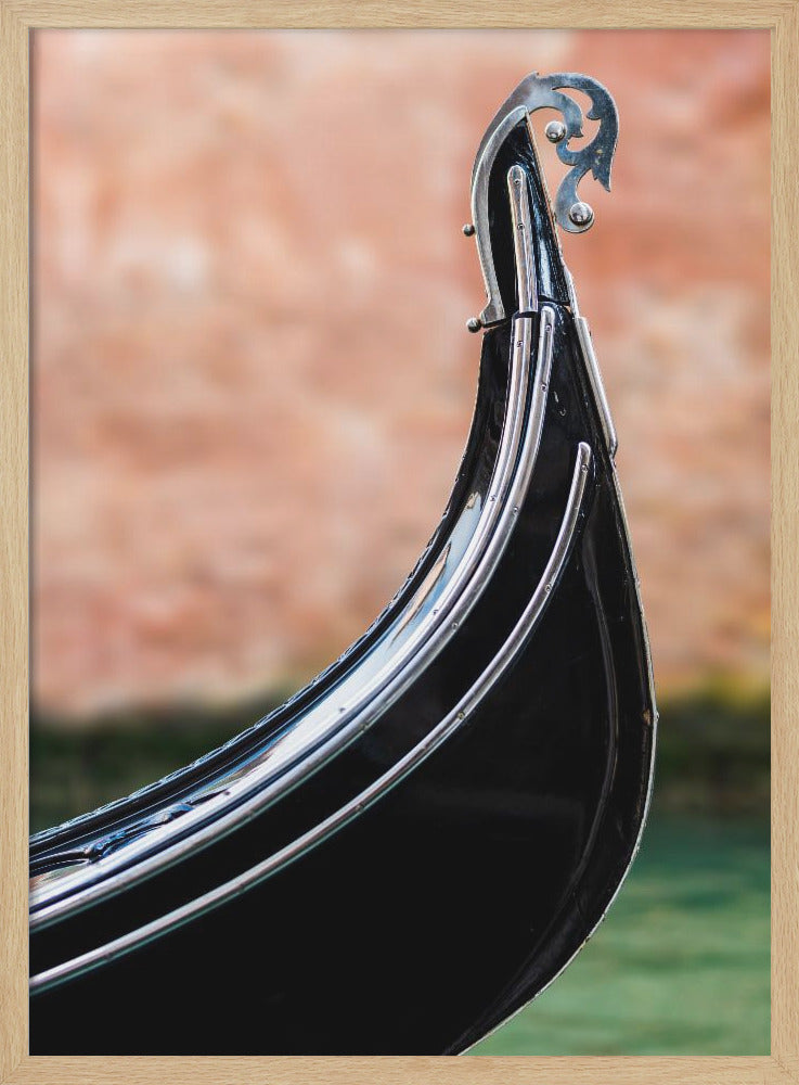 The bow of the gondola - Poster / Art Print
