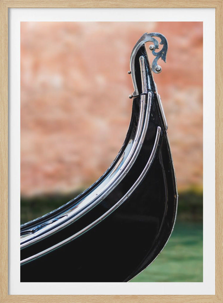 The bow of the gondola - Poster / Art Print