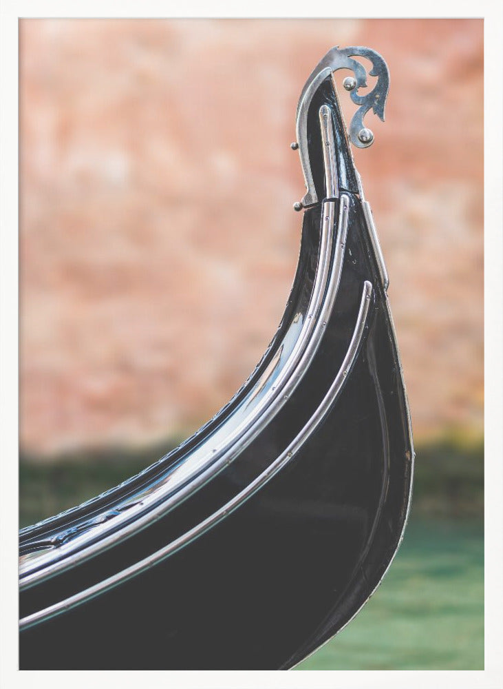 The bow of the gondola - Poster / Art Print