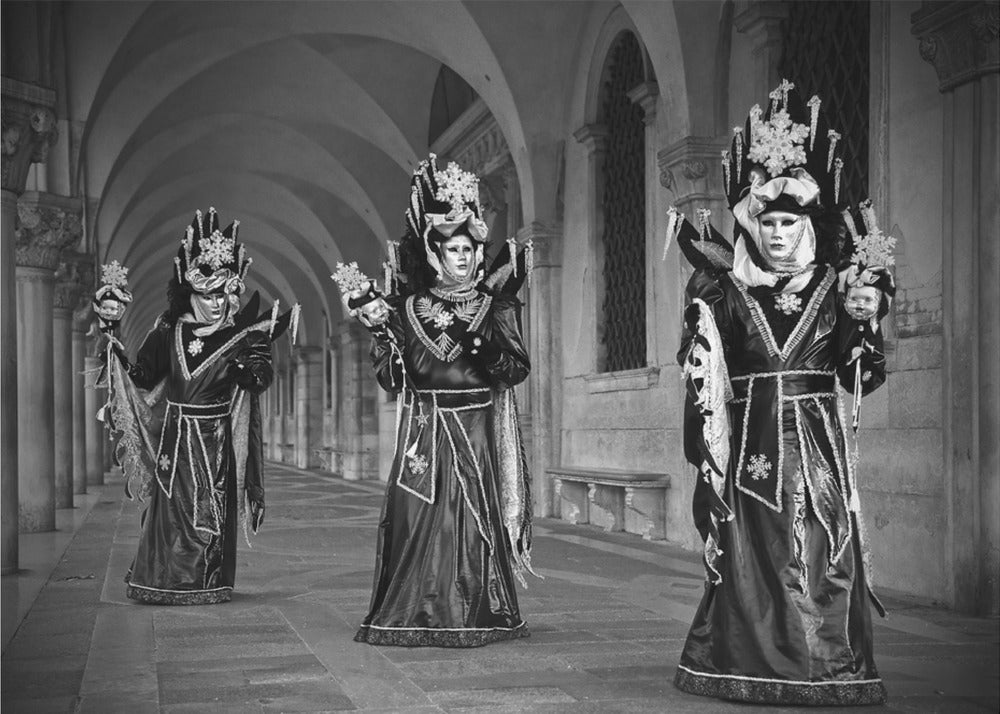 Carnival Triplets - Poster / Art Print