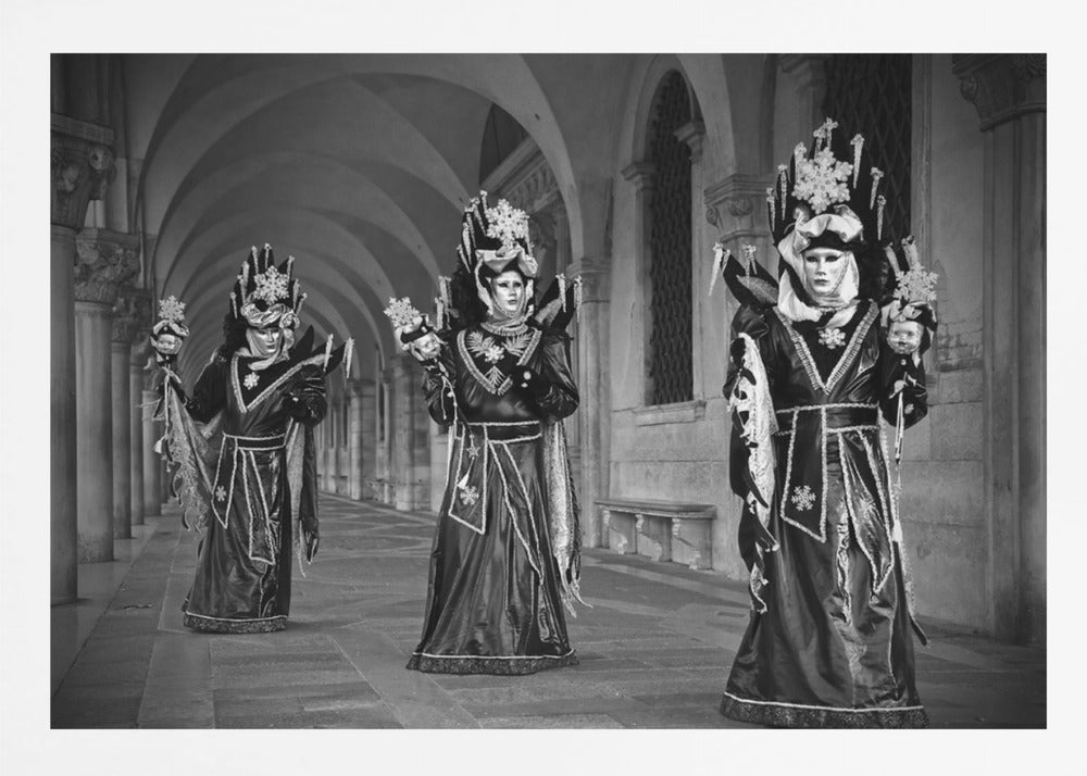 Carnival Triplets - Poster / Art Print