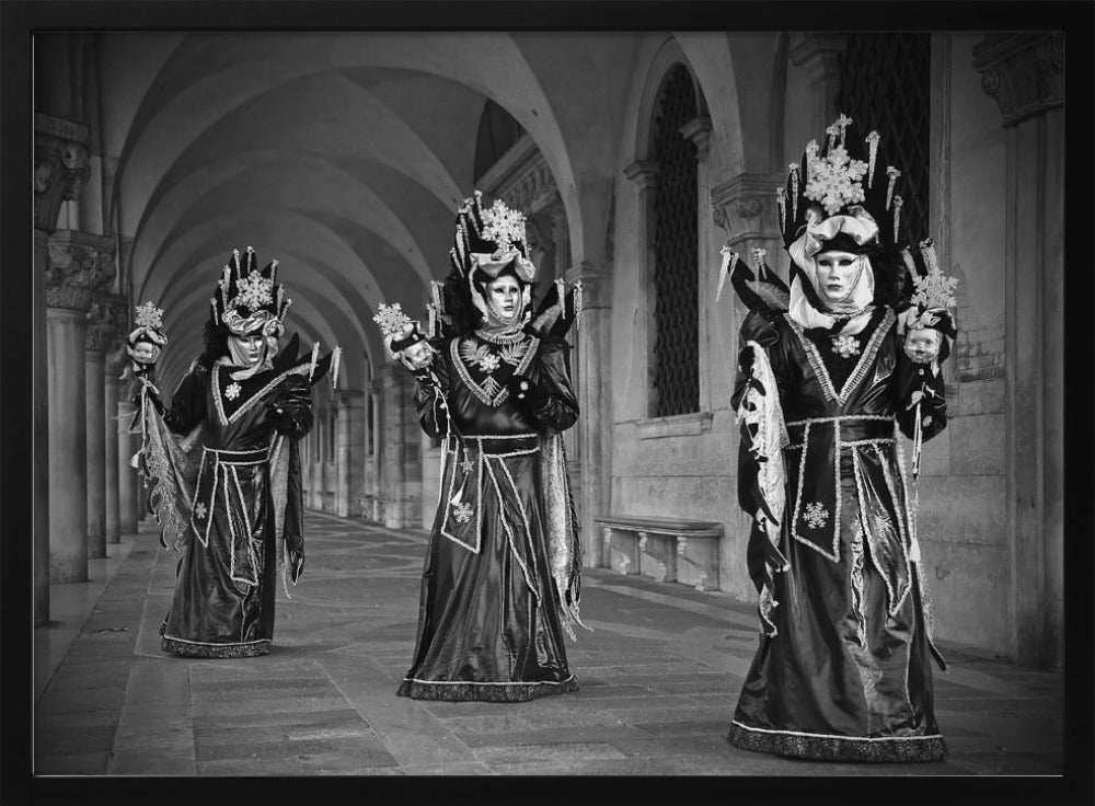 Carnival Triplets - Poster / Art Print