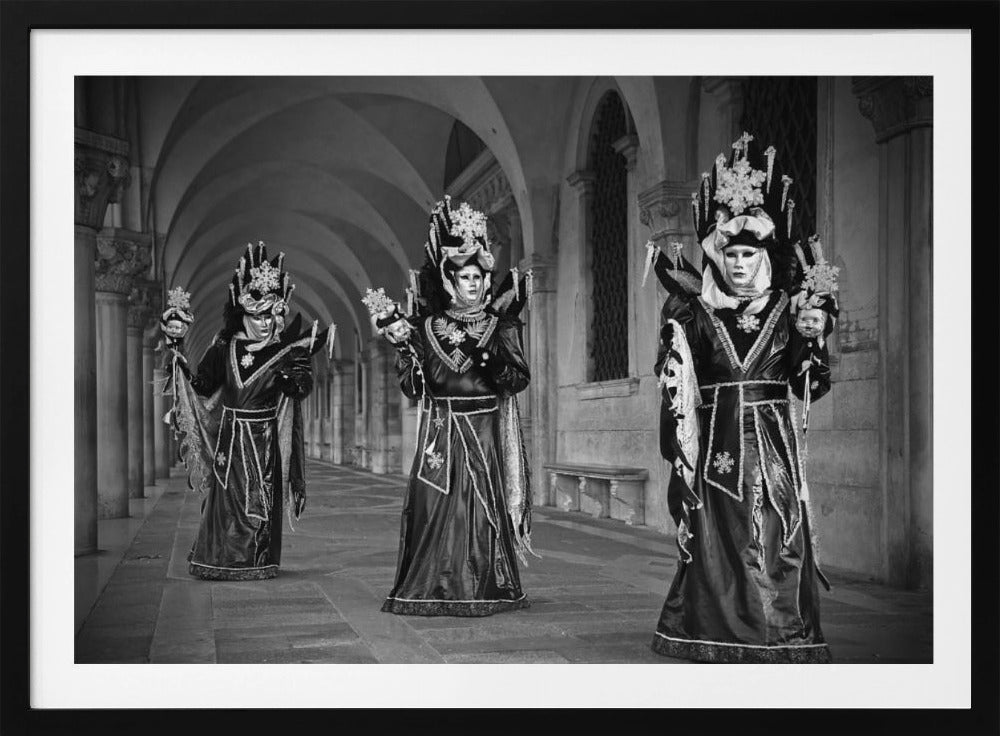Carnival Triplets - Poster / Art Print