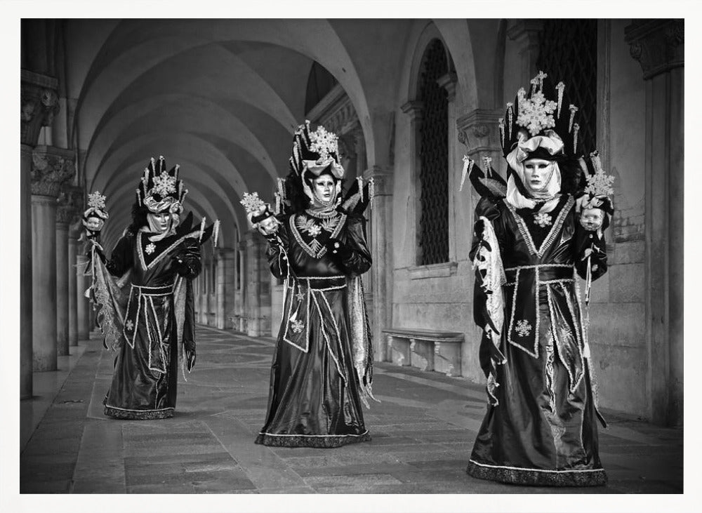 Carnival Triplets - Poster / Art Print