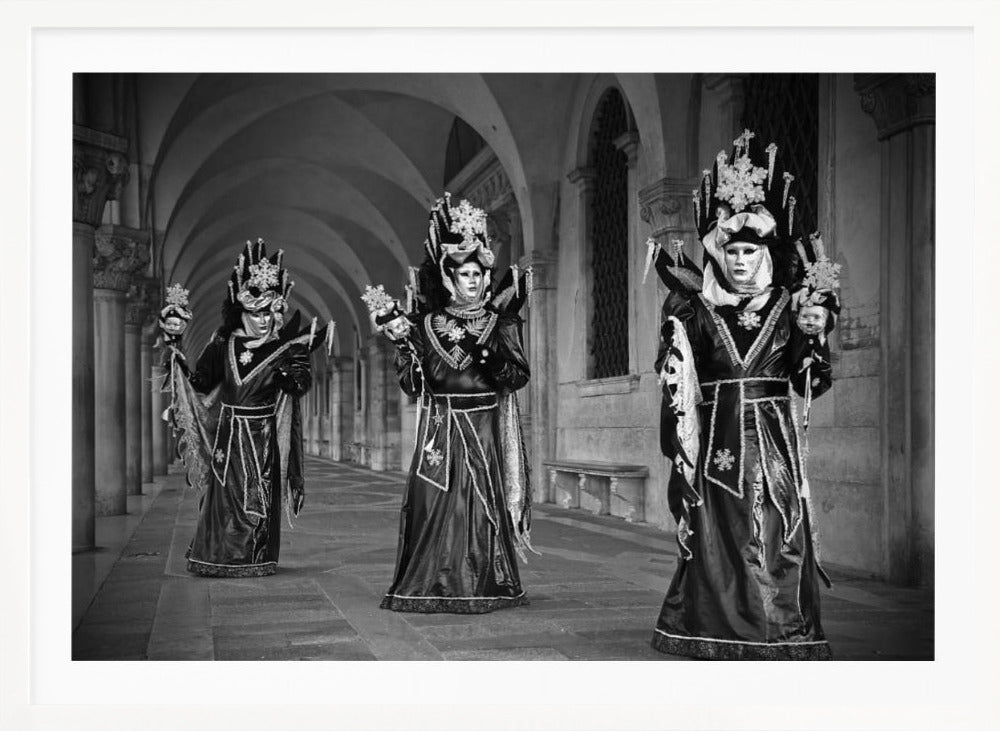Carnival Triplets - Poster / Art Print