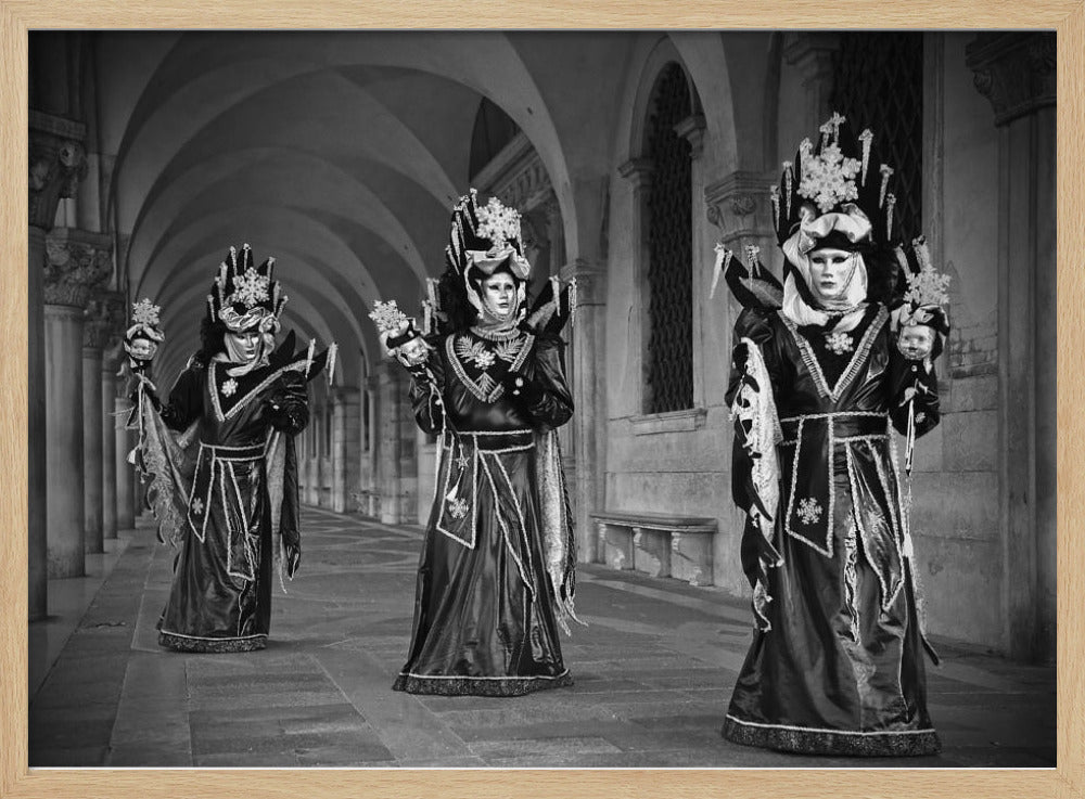 Carnival Triplets - Poster / Art Print