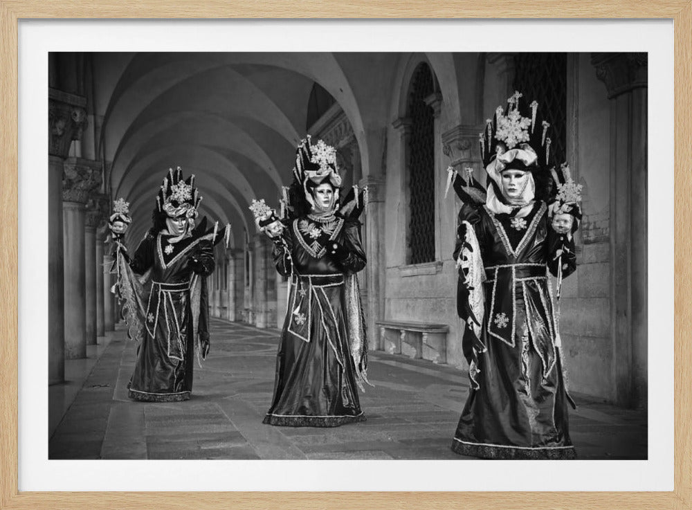 Carnival Triplets - Poster / Art Print