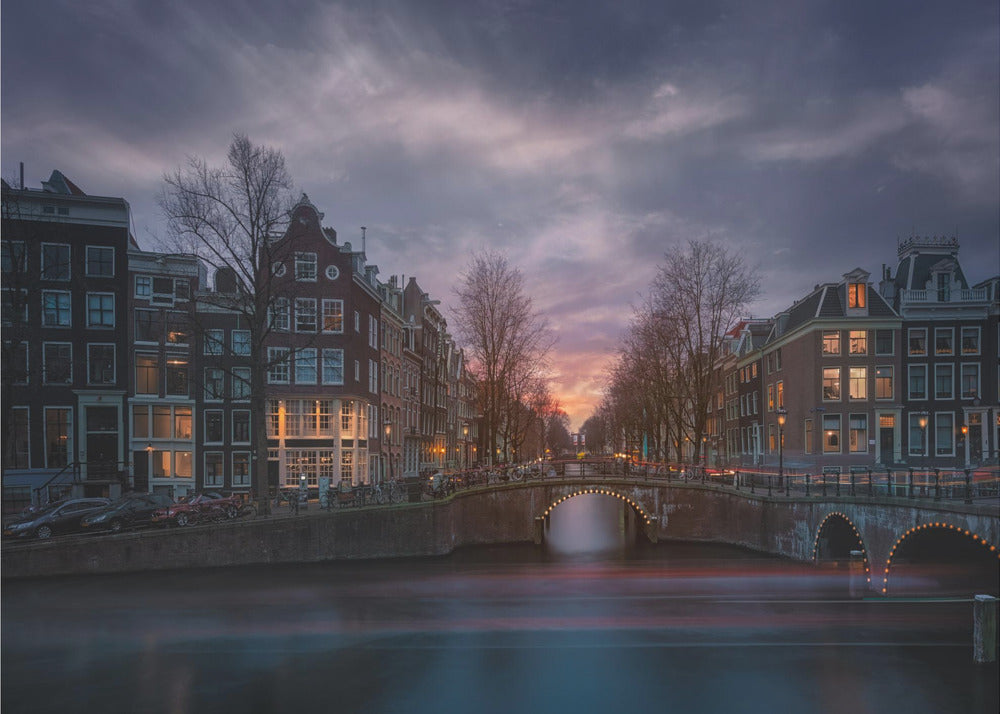Amsterdam before the storm 7R21334 - Poster / Art Print