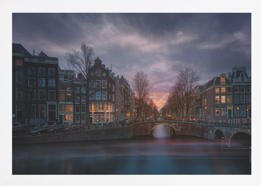 Amsterdam before the storm 7R21334 - Poster / Art Print