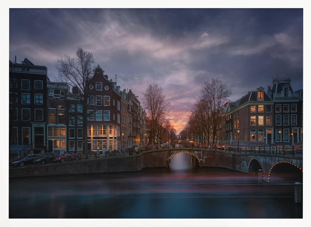 Amsterdam before the storm 7R21334 - Poster / Art Print