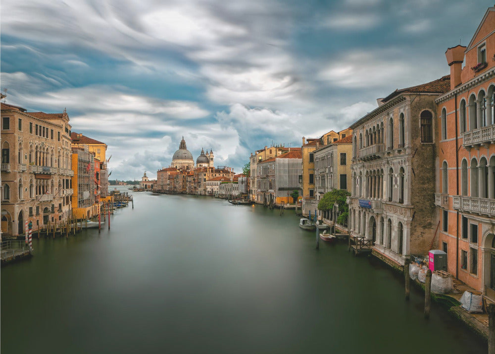 Stormy weather on the Grand Canal - Poster / Art Print