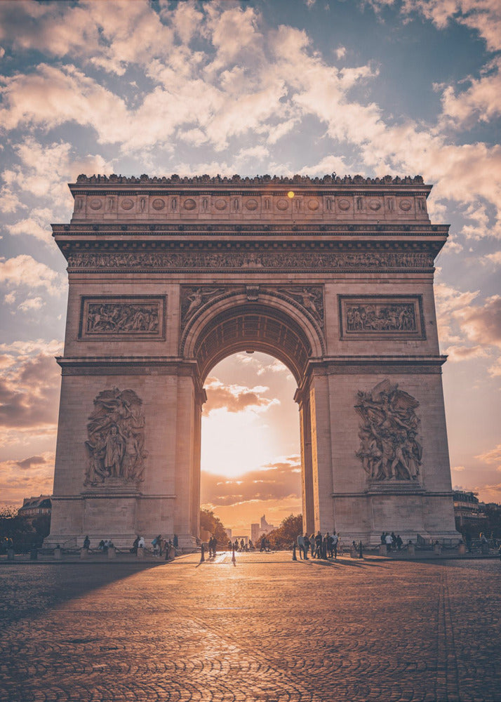 Golden Arc of Paris - Poster / Art Print