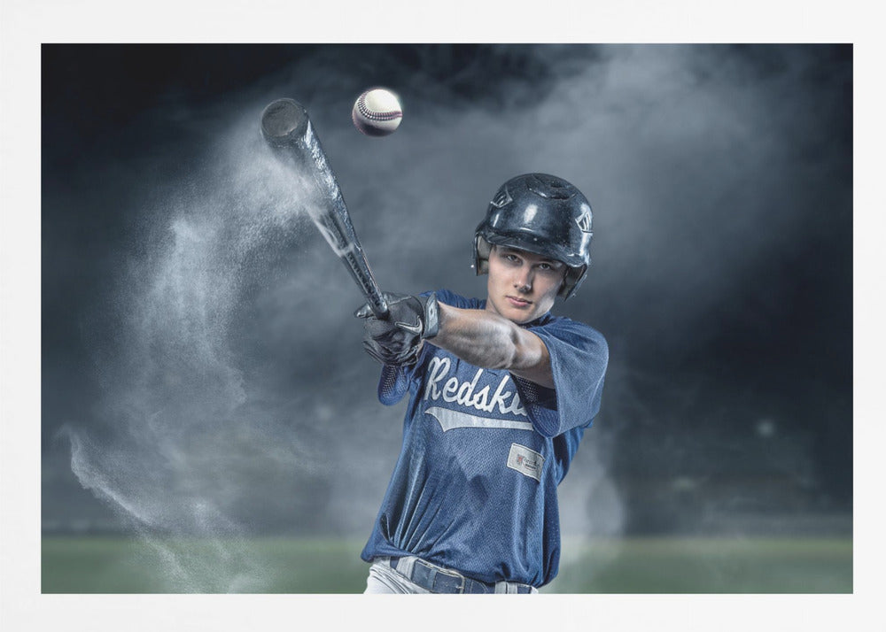 BaseballHit - Poster / Art Print