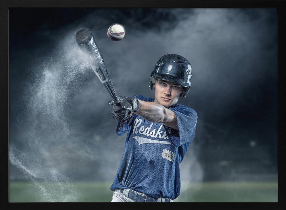 BaseballHit - Poster / Art Print