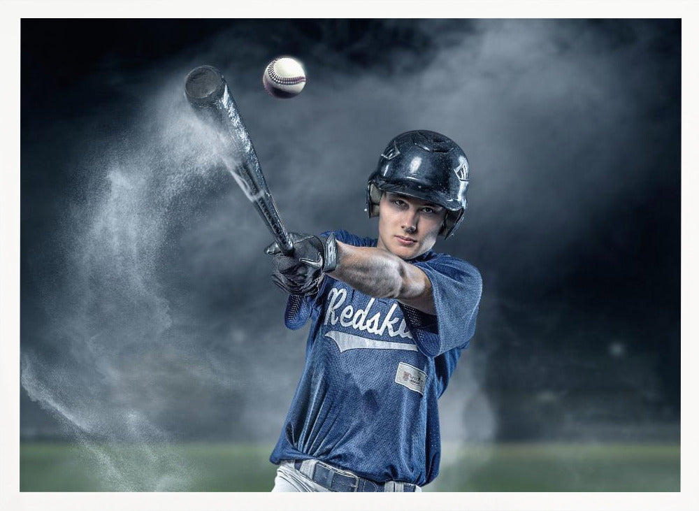 BaseballHit - Poster / Art Print