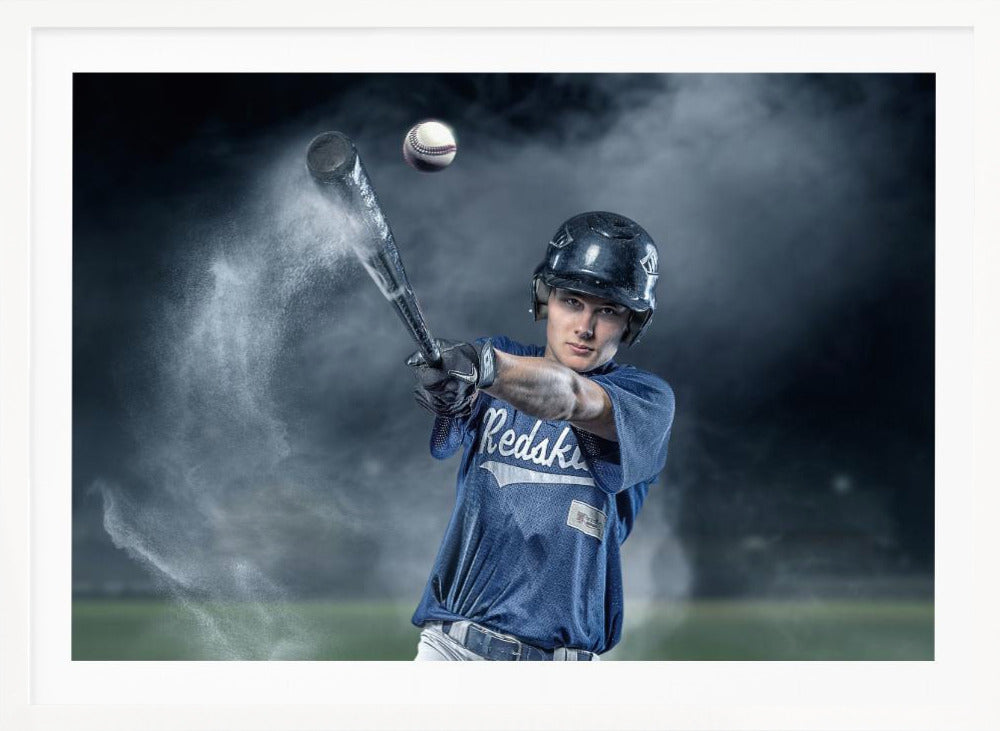 BaseballHit - Poster / Art Print