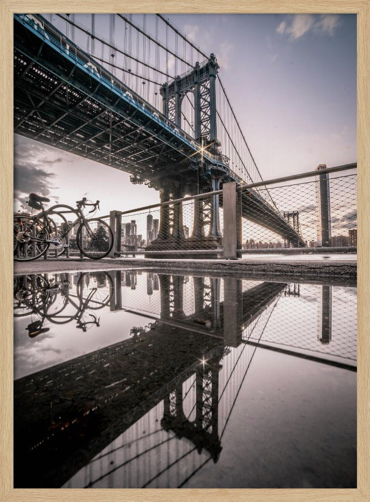 DUMBO Reflections - Poster / Art Print