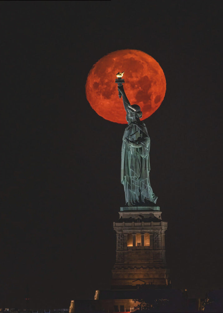 2022 july buck moon - Poster / Art Print